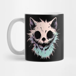 Pastel goth horror cat Mug